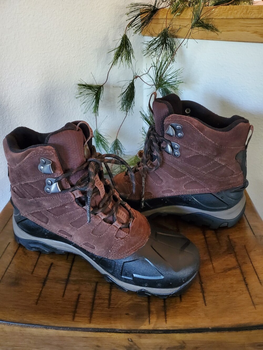Merrell Moab Polar Insulated Waterproof Hiking Snow Boots Expresso Unisex - Picture 8 of 11